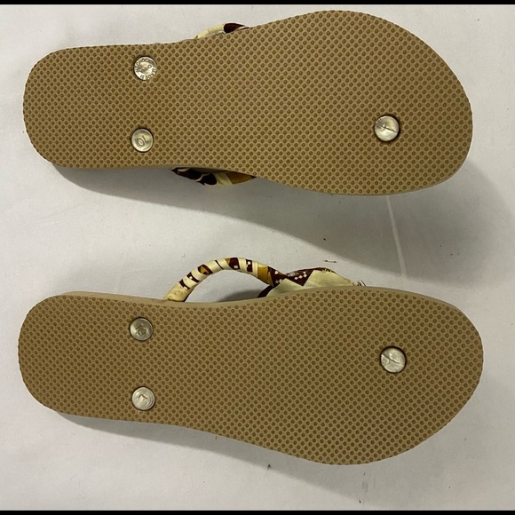 Reneshanta African Ankara Handmade Flip Flops Size 10 - Picture 7 of 7